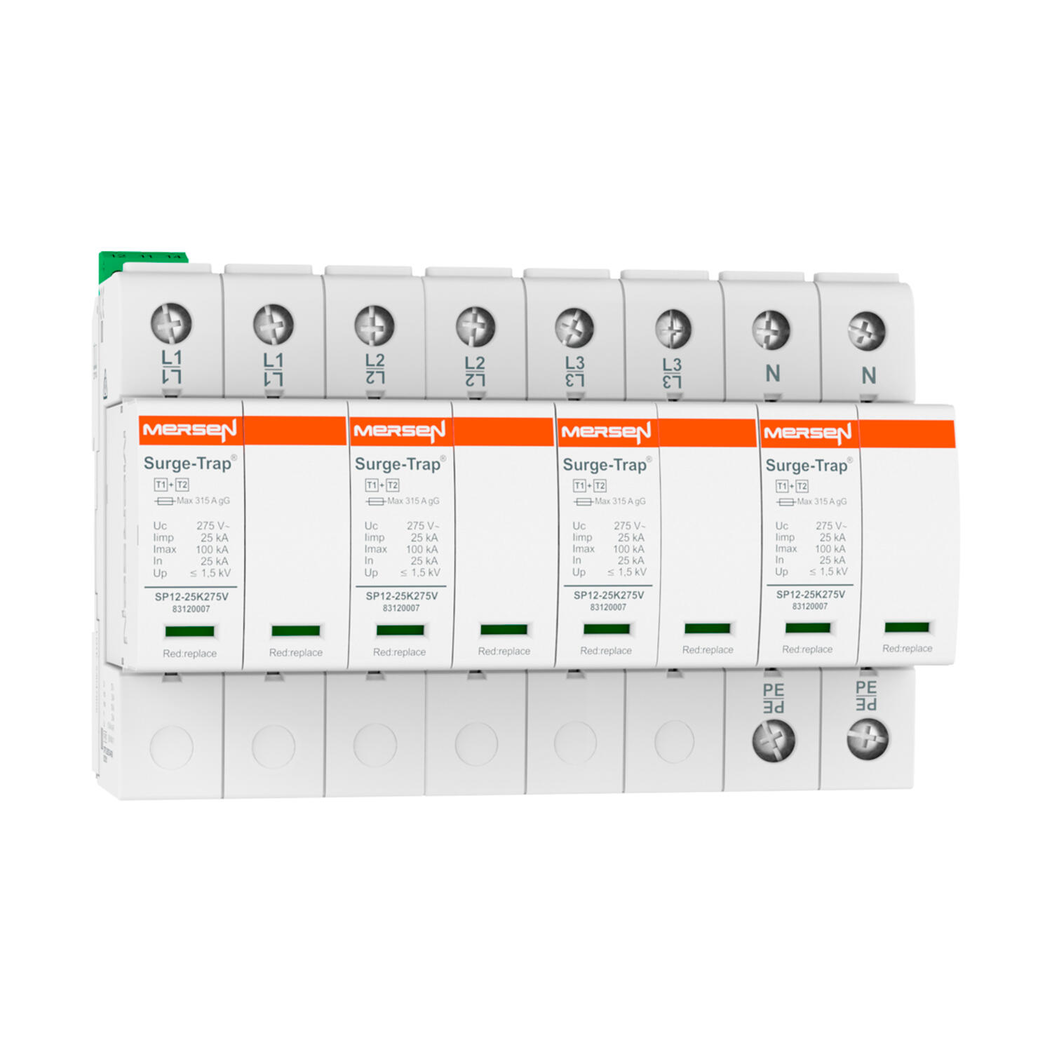 Ylijännitesuoja 4-napainen