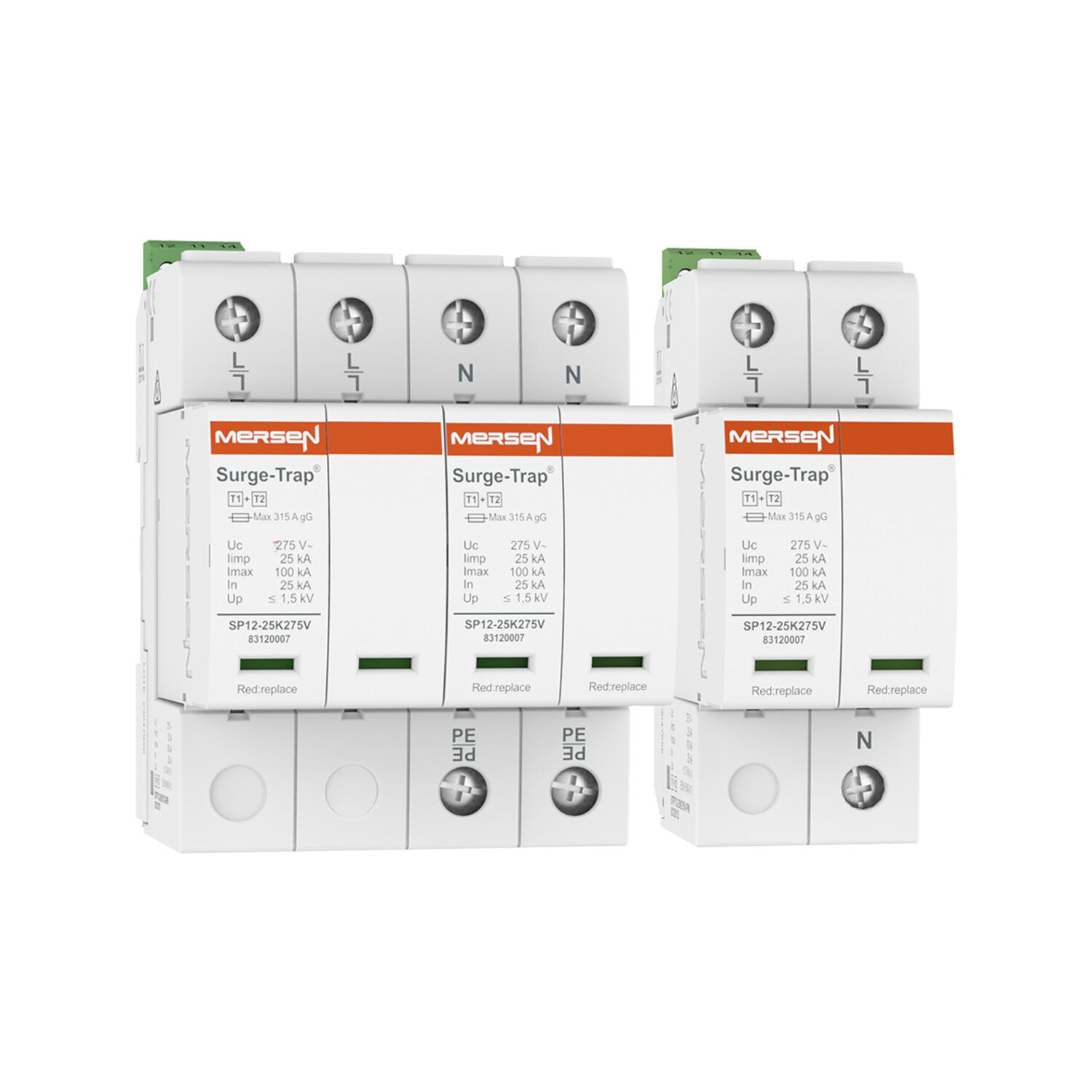 Ylijännitesuojaa karkea-/keskisuoja