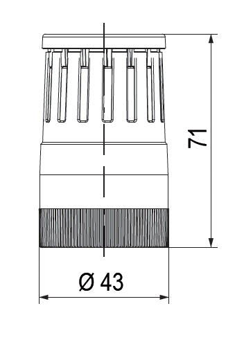 ZDE äänimoduuli mitat